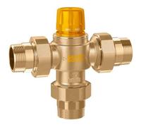 Mezclador termostático 1 pulgada 35-65°C para instalaciones solares Caleffi 25