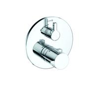 Kludi Nova Fonte Puristic grifo para ducha empotrado con termostato cromo 208850515