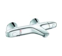 Mezclador termostático para bañera Grohe Grohtherm 1000, 173 mm de alcance, con conexiones en S, 34816003, Color: cromado