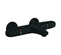 Mezclador termostático para bañera Grohe Grohtherm 1000, 173 mm de alcance, con conexiones en S, 348162433, Color: Negro mate