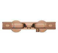 Mezclador termostático para bañera Grohe Precision Feel con conexiones S, 34788DL0, Color: cálido atardecer cepillado