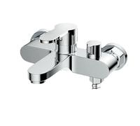 Mezclador termostático para ducha Grifo de ducha con válvula mezcladora agua cobre, juego, interruptor mezclador for bañera, grifo triple caliente y fría(Color 1)