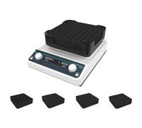 Mezclador Vortex de laboratorio con velocidad y temporizador ajustables, capacidad de múltiples tubos para una mezcla eficiente de muestras