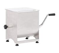 Mezcladora de Carne Manual 44 lbs - Acero Inoxidable, para Cocina Profesional y Doméstica