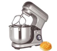 Mezcladora de Masa 2000W - Batidora de Pie 10L con Gancho, Batidor y Paleta, Amasadora Eléctrica 8 Velocidades para Pan, Pastel, Repostería y Pizza