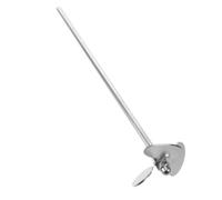 Mezcladora de Masa de Acero Inoxidable para Taladro, Plata | Instalación Rápida, Limpieza Sencilla, Uso Múltiple, para Carne Picada y Salchicha, Estructura sin Juntas