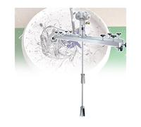 Mezcladora de pintura, agitador neumático, mezcladora neumática de soporte, herramienta de mezcla de pintura con agitador de 1/2 HP, 3/4 HP y 1 HP, mezcladora neumática profesional(H005)