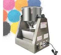 Mezcladora de polvo seco de laboratorio, máquina mezcladora de polvo seco de grano, mezcladora eléctrica de materiales particulados, control inteligente, con temporizador y ajuste de velocidad(30L)