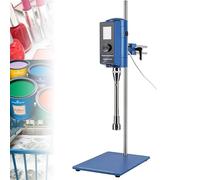 Mezcladora Digital de Homogeneizador de Alto Corte Para Laboratorio - Máquina de Emulsión y Dispersión de Acero Inoxidable | Mezclador de Homogeneización de Laboratorio de Alta Velocidad Eléctric 18G