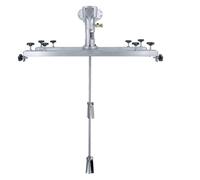 Mezcladora neumática de tanque de 1 tonelada, agitador de pintura, soporte for agitador de pintura, equipo de mezcla de pintura for agitador de disolvente de tinta