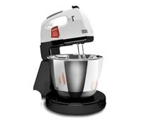 Mezcladores de pie con 7 velocidades, tazón de Acero Inoxidable 3QT, Incluye Gancho de Masa, batidor, batidor de Mezcla para Hornear, Pastel, Galletas, Amasado