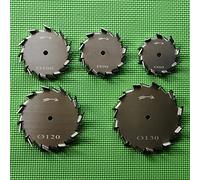 Mezclar las cucarachas, Disco dispersor dentado de acero inoxidable 30-180 mm(40mm)