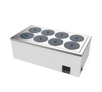 Mezclar Uniformemente Baño María de 8 orificios con temperatura constante, pantalla digital y panel eléctrico laboratorio for evitar quemaduras en seco