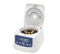 Mezclar Uniformemente Centrífuga de sobremesa for plasma rico en plaquetas (PRP) 8×15 ml, baja velocidad, pantalla LCD, motor sin escobillas, 300-4000 RPM, for laboratorio clínico