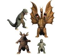 Mezco 5 Puntos XL Godzilla: Destroy All Monsters (1968) - Round 2 Boxed Set