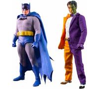 Mezco Batman vs Two-Face One:12 - Juego de 2 Figuras de acción detalladas de plástico, Caja de Regalo.