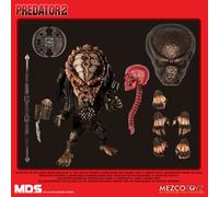 Figura mezco toyz cine predator mds predator 2 deluxe city hunter designer series