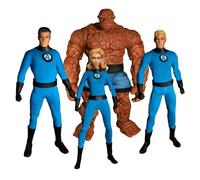 Mezco Fantastic Four One:12 Deluxe Steel Boxed Set Figuras de Acción Set Fabricante