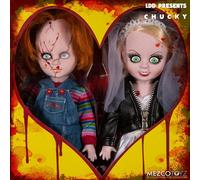 Mezco Toys Ldd Presents Chucky E Tiffany Box Set Action Figure