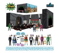 Mezco Toyz Batman 1966 Deluxe Box Set 7 Action Figures 5 Points 9 cm
