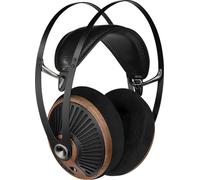 MEZE AUDIO 105 Silva - Auriculares ligeros con cable para audiófilos con espalda abierta, controladores dinámicos de 50 mm, baja impedancia de 42 ohmios, cables y bolsa de transporte incluidos
