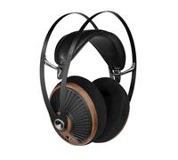 MEZE AUDIO 105 Silva - Auriculares ligeros con cable para audiófilos con espalda abierta, controladores dinámicos de 50 mm, baja impedancia de 42 ohmios, cables y bolsa de transporte incluidos