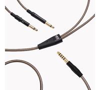MEZE AUDIO Cable equilibrado OFC de 4,4 mm para la serie 99 | Cobre OFC chapado en plata | macho de 4,4 mm a conector macho TS mono de 3,5 mm | Longitud del cable: 1,50 m