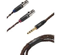 Meze Audio cable premium cobre PCUHD mini XLR a Jack 6,3mm - Cable de extensión para auriculares HI-FI