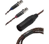 Meze Audio cable premium cobre PCUHD mini XLR a XLR 4 pines - Cable de extensión para auriculares HI-FI