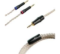 Meze Audio Cable premium PCUHD con baño de plata jack de 3,5 mm - Cable de extensión para auriculares HI-FI