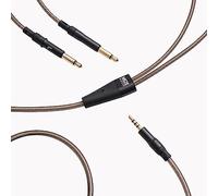 MEZE AUDIO | Cable upgrade para 99 Classics y 99 Neo | Cobre OFC chapado en plata | Longitud 1,50 m, simétrico (2,5 mm)