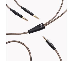 MEZE AUDIO | Cable upgrade para 99 Classics y 99 Neo | Cobre OFC chapado en plata | Longitud 1,50 m, simétrico (2,5 mm)