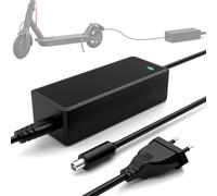 Mezelon Cargador Patinete Eléctrico 42V 2A para Xiaomi y Ninebot | Cargador Batería 36V para Xiaomi M365, Pro, Pro 2, 4, 4 Lite, 5 Elite, 3, 1S, para Ninebot F40 F30 F20 ES1 ES2 ES4 ES3 E22E