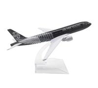 MEZHEN Modelo de avión para B777 New Zealand aleación 1/400 escala Diecast modelo de avión de metal en miniatura con soporte para exhibición colección regalo Navidad