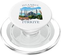 Mezquita Azul Estambul Turquía Souvenir Mezquita del Sultán Ahmed PopSockets PopGrip para MagSafe