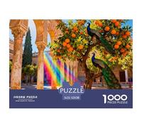 Mezquita de Córdoba Puzzle De Madera Impermeable DIY Puzzles De 1000 Piezas Regalos para Adultos Divertido Rompecabezas Juegos Educativos