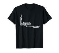 Mezquita Hassan II, Casablanca, Marruecos Signature Heart Art Camiseta