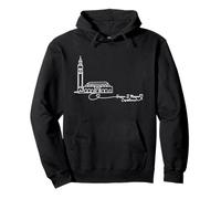 Mezquita Hassan II, Casablanca, Marruecos Signature Heart Art Sudadera con Capucha