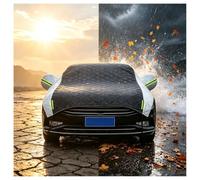 Mezza Funda Coche Antigranizo para Ferrari 296 GTS 2021-, | Cubre Coches Antigranizo Acolchado, Protección Parabrisas y Techo, Impermeable Anti UV, Cinchas Antiviento para Llantas
