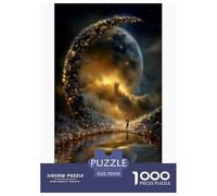Mezzaluna D'oro Puzzles 1000 Piezas Juego De Reto Juguete Adultos Y Más De 12 Años Mezzaluna D'oro Juego De Puzzle Reto Educativo Ocio Creativo Regalo Decoración Hogar 70x50cm/1000pcs