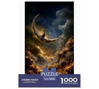 Mezzaluna D'oro Puzzles 1000 Piezas Juego De Reto Juguete Adultos Y Más De 12 Años Mezzaluna D'oro Puzzle Diversión Familiar Reto Educativo Relajación Regalo Decoración Hogar 38x26cm/1000pcs