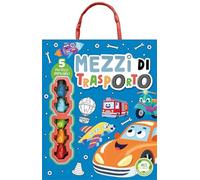 Mezzi di trasporto. Ediz. illustrata. Con 5 pastelli colorati (Libri attivi)
