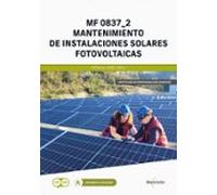 Mf 0837_2 Mantenimiento De Instalaciones Solares Fotovoltaicas