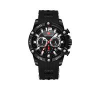 (MF0349G07) Reloj de pulsera deportivo multifuncional de cuarzo de lujo para hombre con correa de silicona.