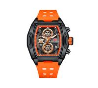 (MF0473G03) MINI FOCUS Reloj deportivo de lujo para hombre, de cuarzo, resistente al agua y con manecillas
