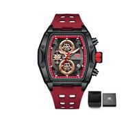 (MF0473G04B) MINI FOCUS Reloj deportivo de lujo para hombre, de cuarzo, resistente al agua y con manecillas