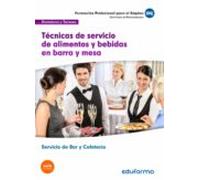 Mf1046 Técnicas De Servicio De Alimentos Y Bebidas En Barra Y Mesa. Ce
