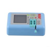 MF9 - Probador de transistores con pantalla TFT a color de 1.8 pulgadas, medidor LCR para NPN/PNP, MOSFET, diodo, condensador y prueba de resistencia, 0.01Ω-50MΩ, 25pF-100mF, azul