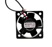 MFB40H-24 4CM Inverter Fan, 4010 DC24V 0.04A Mini Stable Cooling Fan for Industrial Frequency Converter Equipment