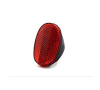 MFC Pro - Guardabarros Trasero Ovalado para Bicicleta, Color Rojo